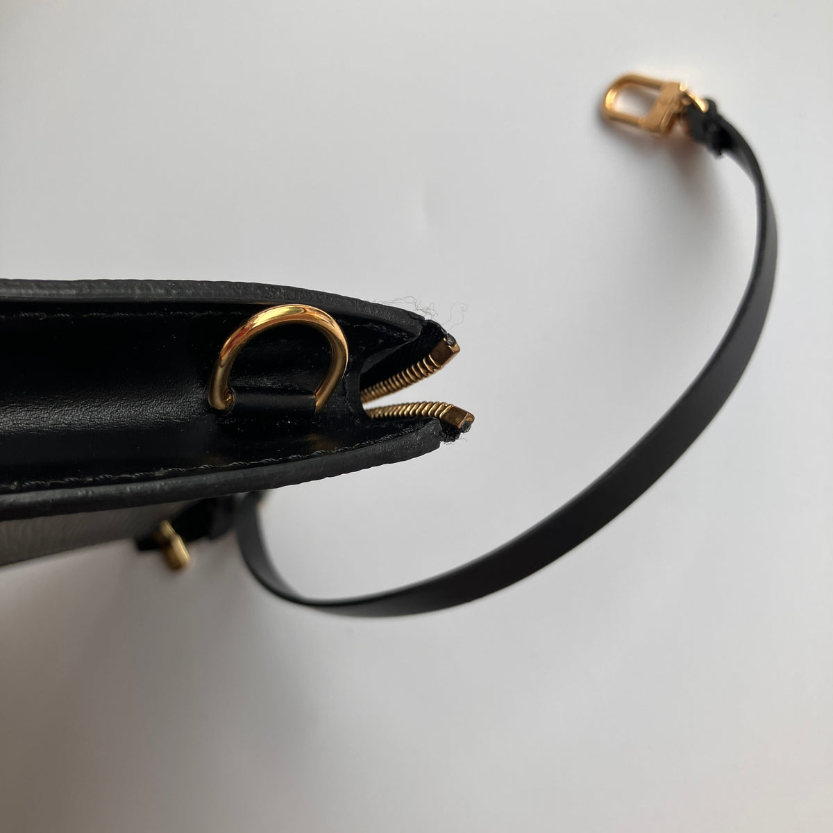 Louis Vuitton Epi Noir Pochette Accessories