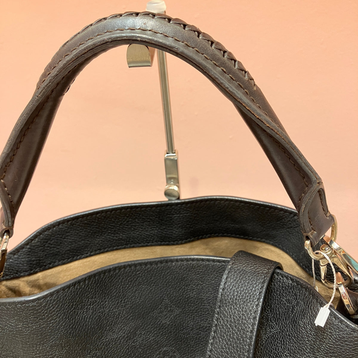 Louis Vuitton Mahina Babylone PM Black Tote 2Way Bag