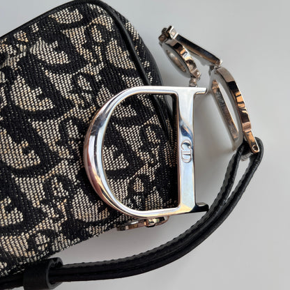 Christian Dior Vintage Oblique One Shoulder Pouch