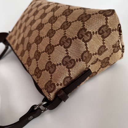 Gucci Vintage GG Canvas Small Pochette
