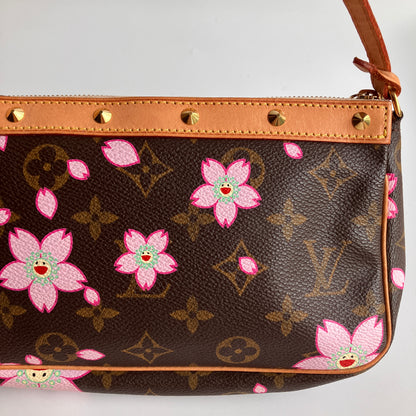 Louis Vuitton x Takashi Murakami Cherry Blossom Pochette