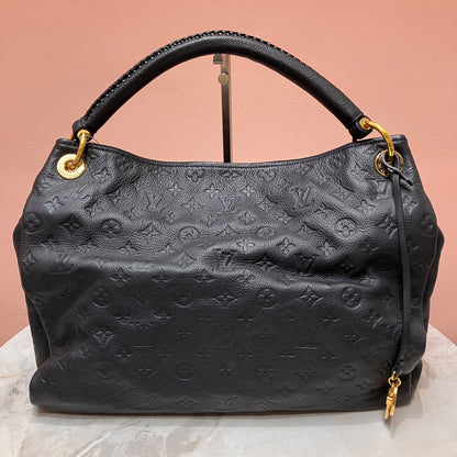 Louis Vuitton Artsy Black MM Bag