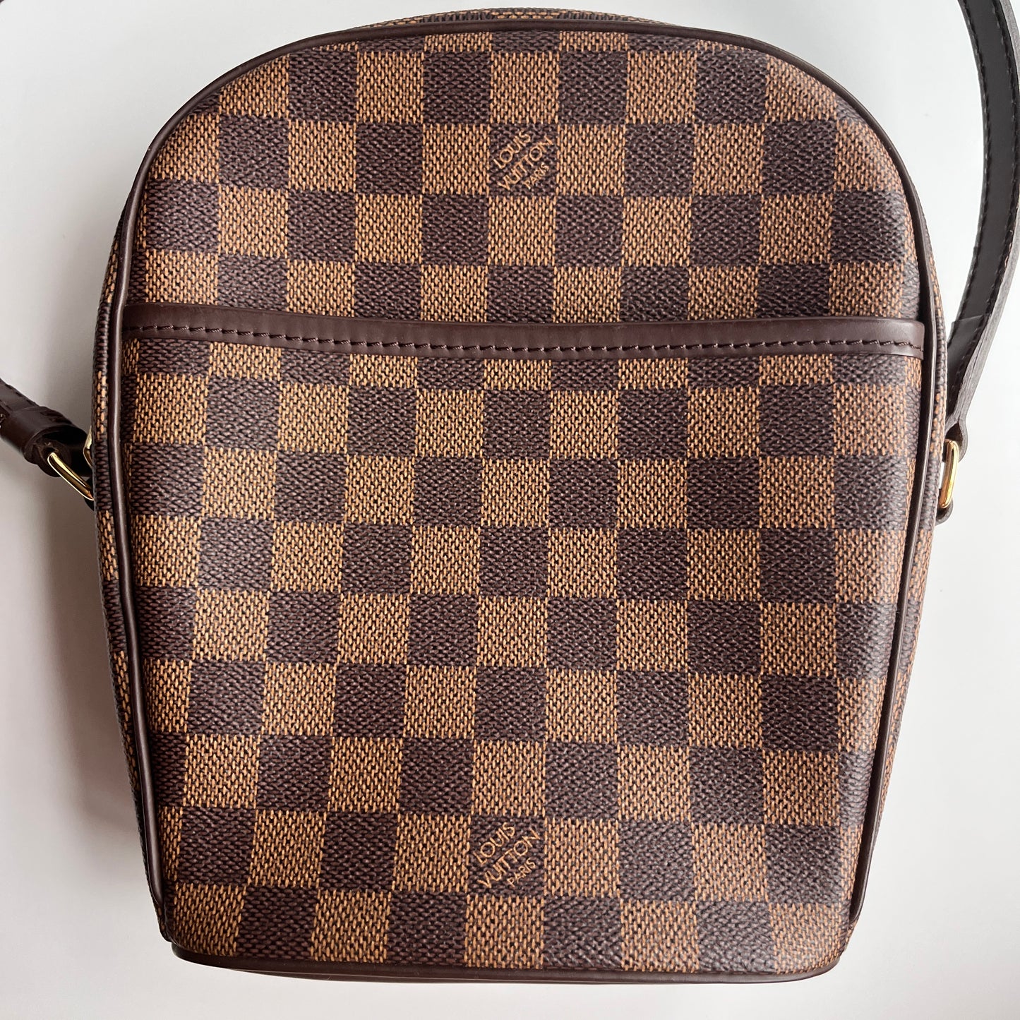Louis Vuitton Ipanema PM Damier Ebene Crossbody Bag