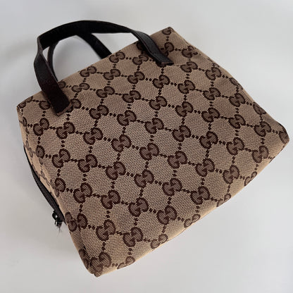 Gucci Vintage Tofu Top Handle Bag
