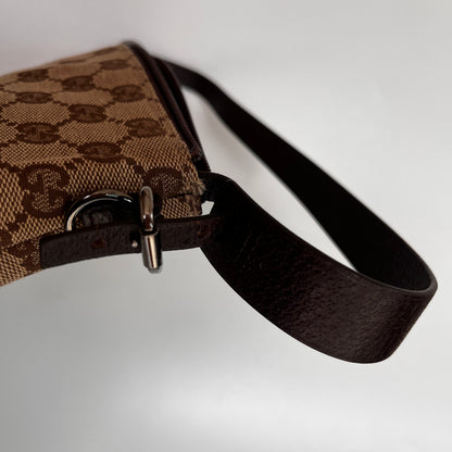 Gucci Vintage GG Canvas Small Pochette