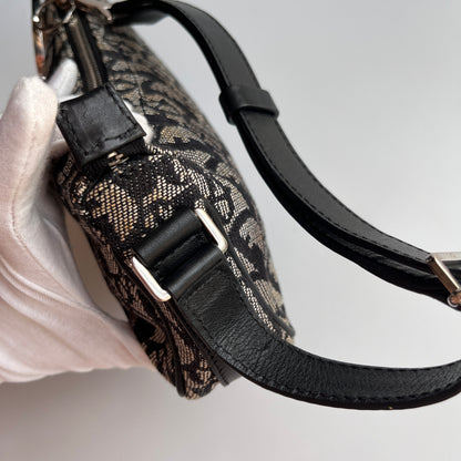 Christian Dior Vintage Oblique One Shoulder Pouch