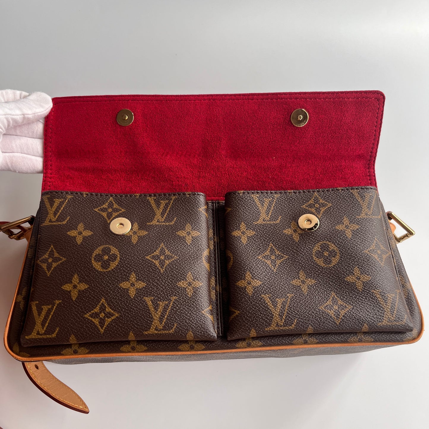 Louis Vuitton Viva Cite MM Crossbody Bag with 2 Straps