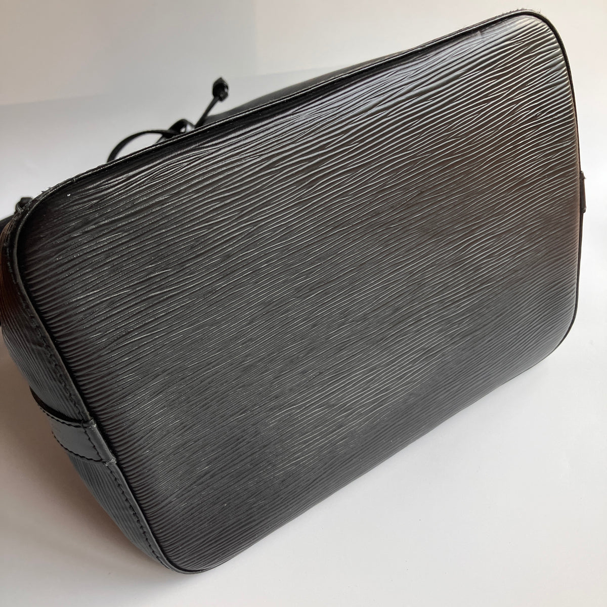Louis Vuitton Vintage Petit Noé Black Epi Bucket Bag