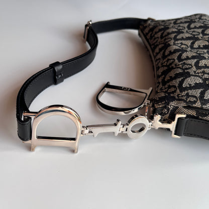 Christian Dior Vintage Oblique One Shoulder Pouch
