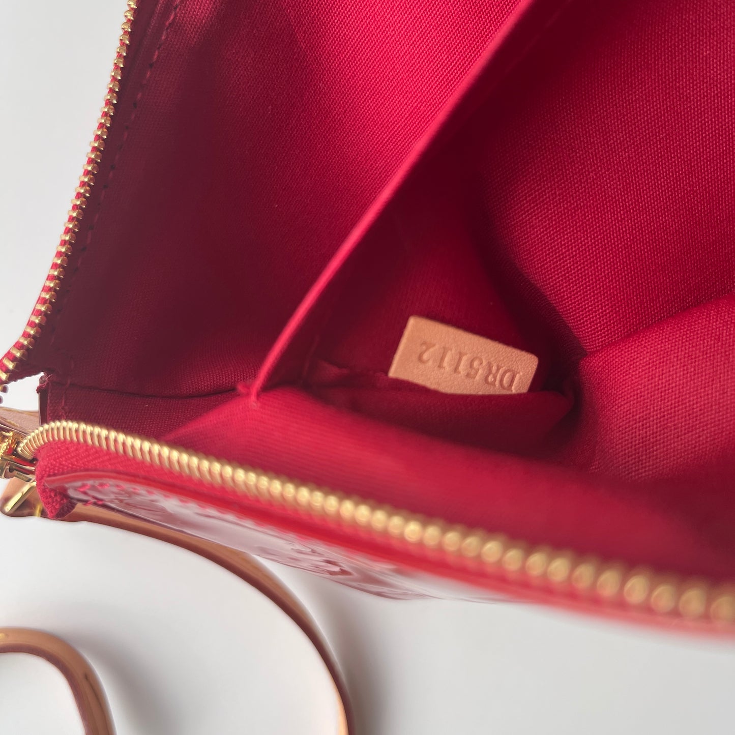 Louis Vuitton Red Vernis Pochette