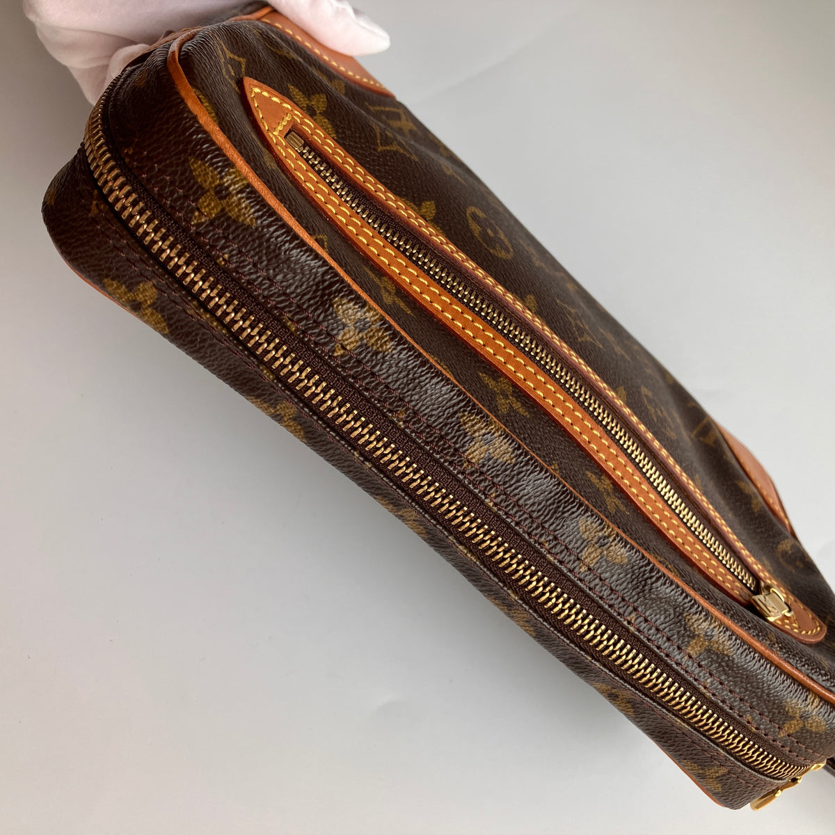 Louis Vuitton Vintage Marly Dragonne GM Clutch