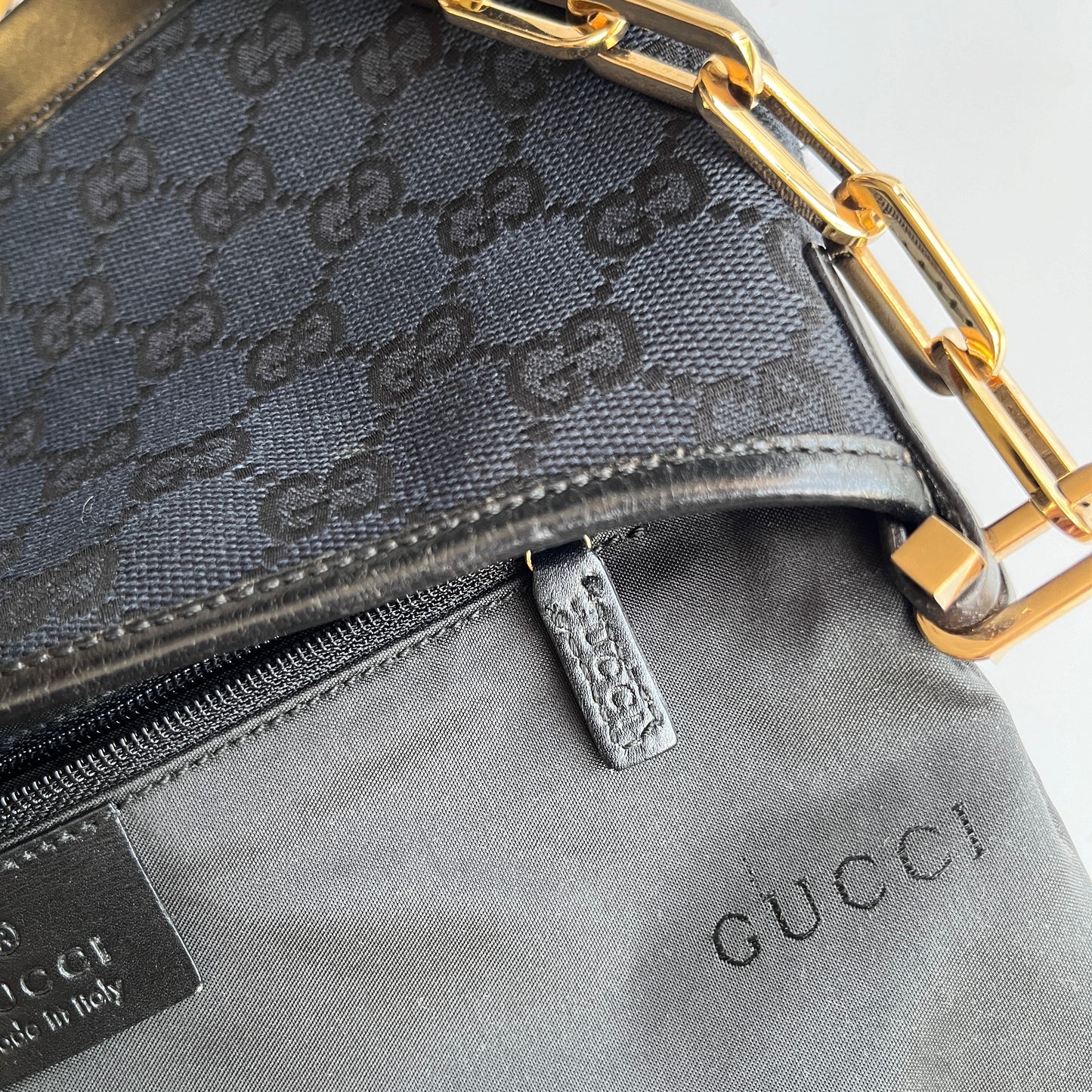 Gucci Vintage Jackie Chain Shoulder Bag