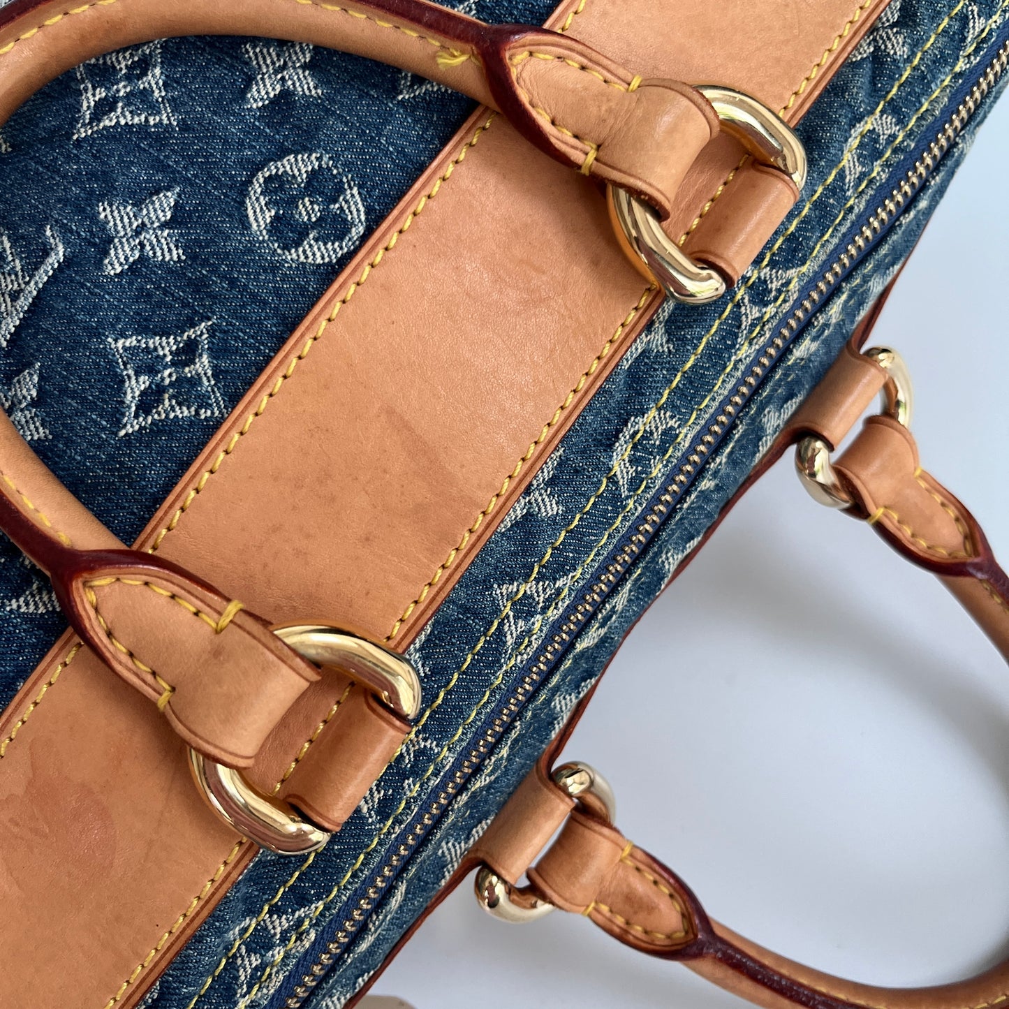 Louis Vuitton Denim Neo Speedy Top Handle Bag
