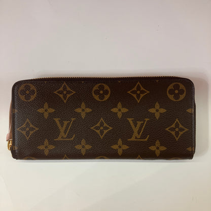Louis Vuitton Clemence Monogram Zippy Long Wallet