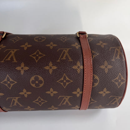 Louis Vuitton Monogram Papillon Top Handle Bag M51386