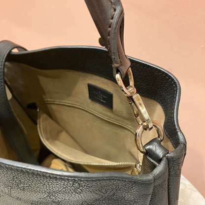 Louis Vuitton Mahina Babylone PM Black Tote 2Way Bag