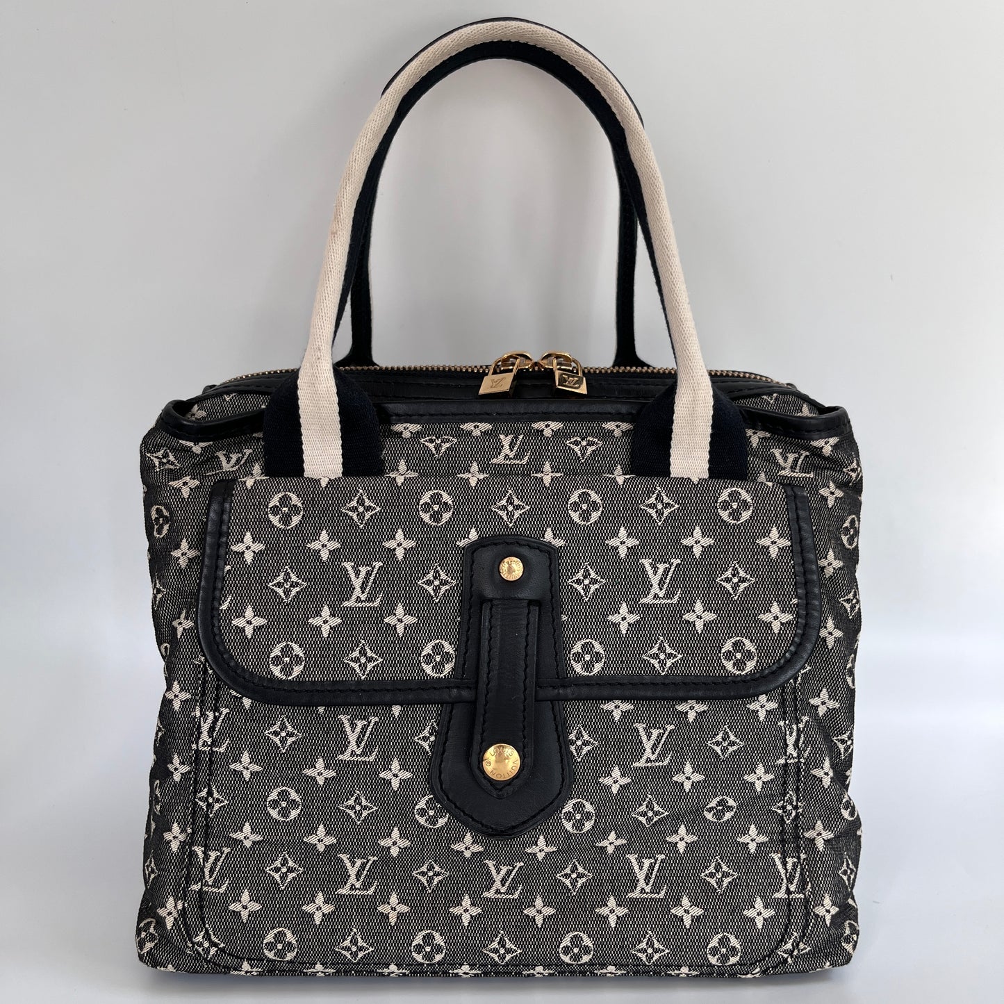 Louis Vuitton Monogram Mini Lin/ Idylle Mary Kate Top Handle Bag