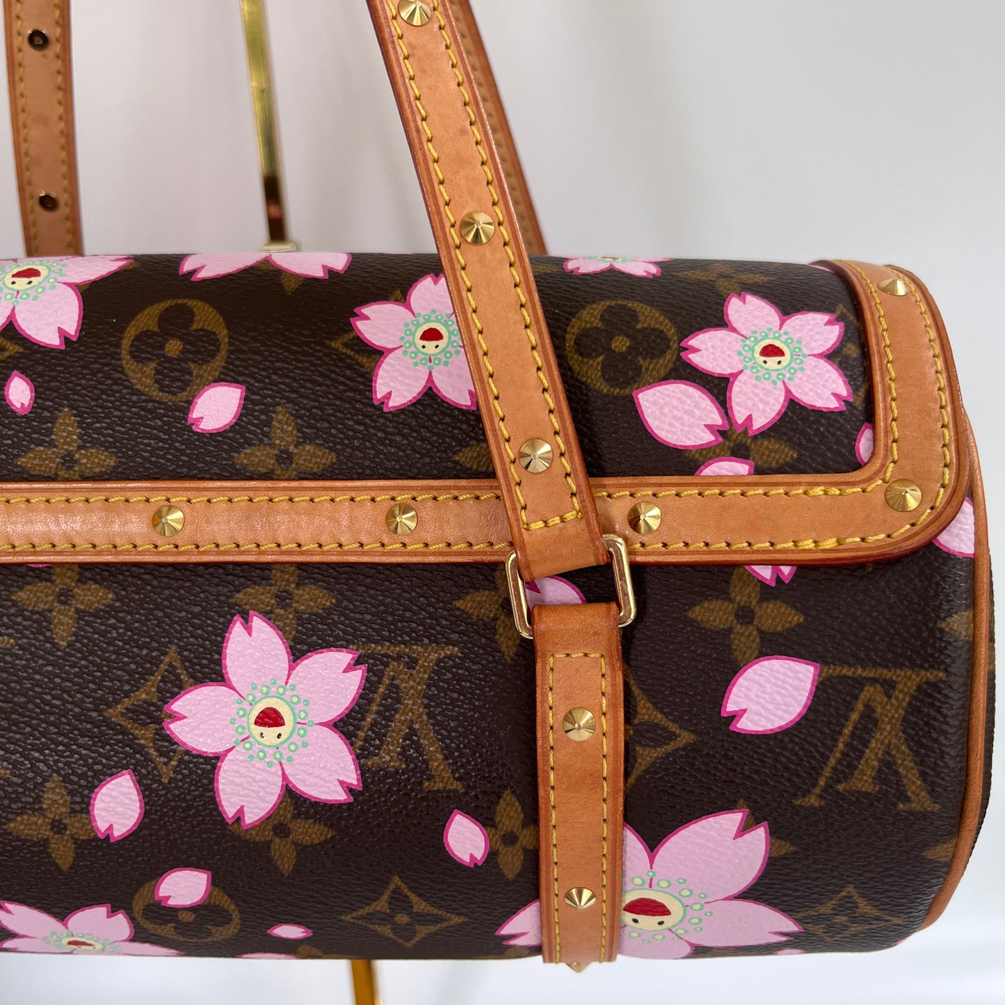 Louis Vuitton x Takashi Murakami Cherry Blossoms Papillon Handbag