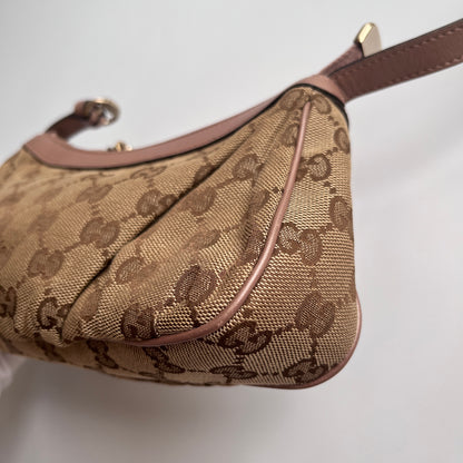 Gucci Lovely Charm GG Canvas Pochette