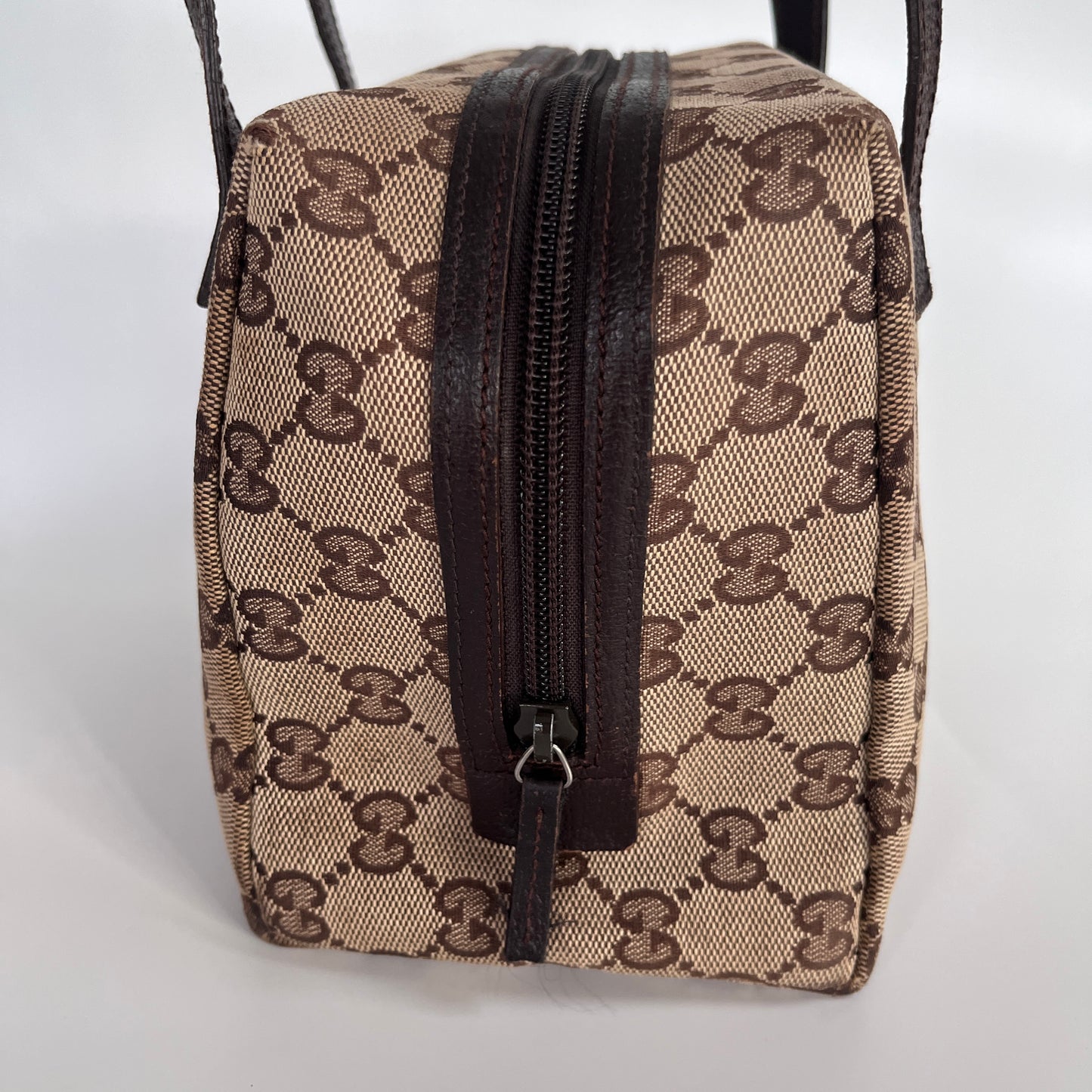 Gucci Vintage Tofu Top Handle Bag
