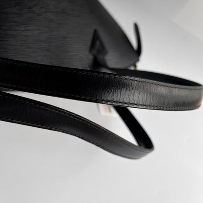Louis Vuitton	Vintage Black Epi Saint Jacques GM Shoulder Bag