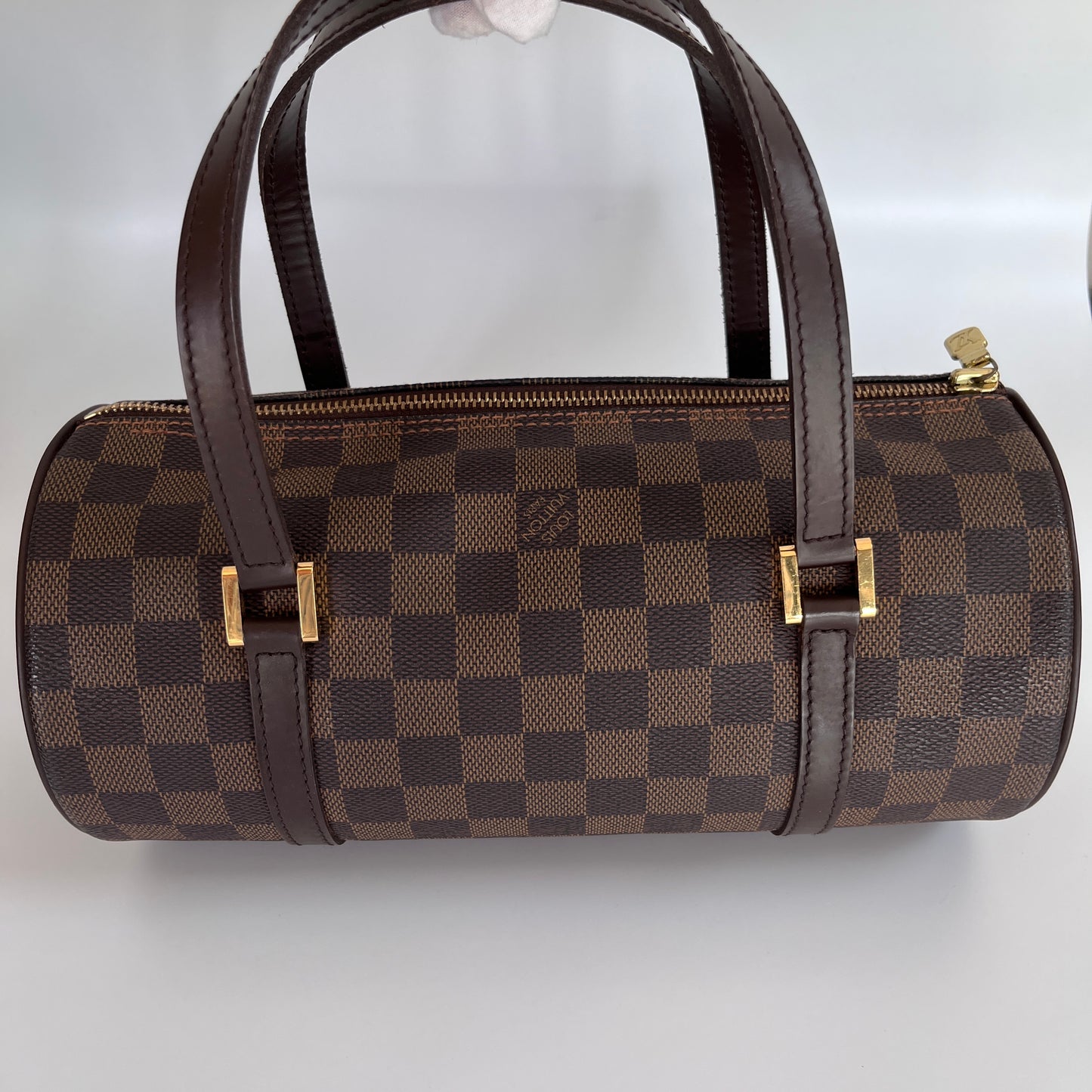 Louis Vuitton Papillon Damier Ebène 26 Top Handle Bag