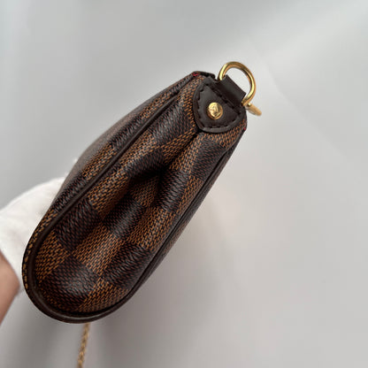 Louis Vuitton Damier Ebène Eva PM Clutch/ Pochette