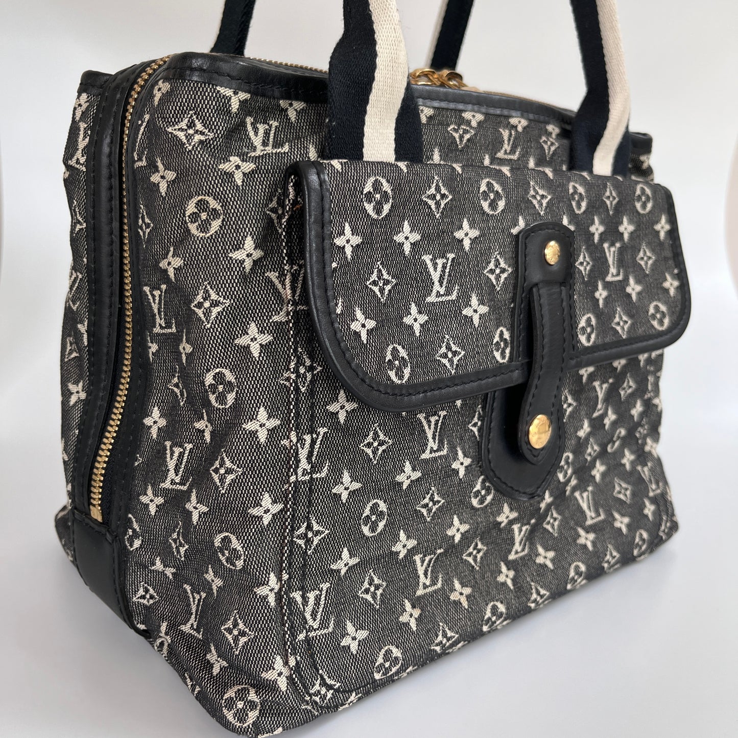 Louis Vuitton Monogram Mini Lin/ Idylle Mary Kate Top Handle Bag