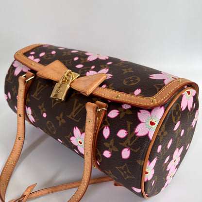 Louis Vuitton x Takashi Murakami Cherry Blossoms Papillon Handbag