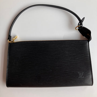 Louis Vuitton Epi Noir Pochette Accessories