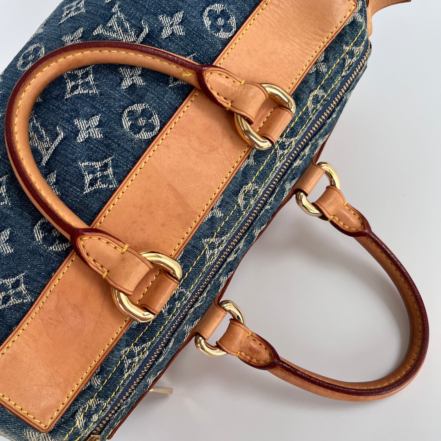 Louis Vuitton Denim Neo Speedy Top Handle Bag