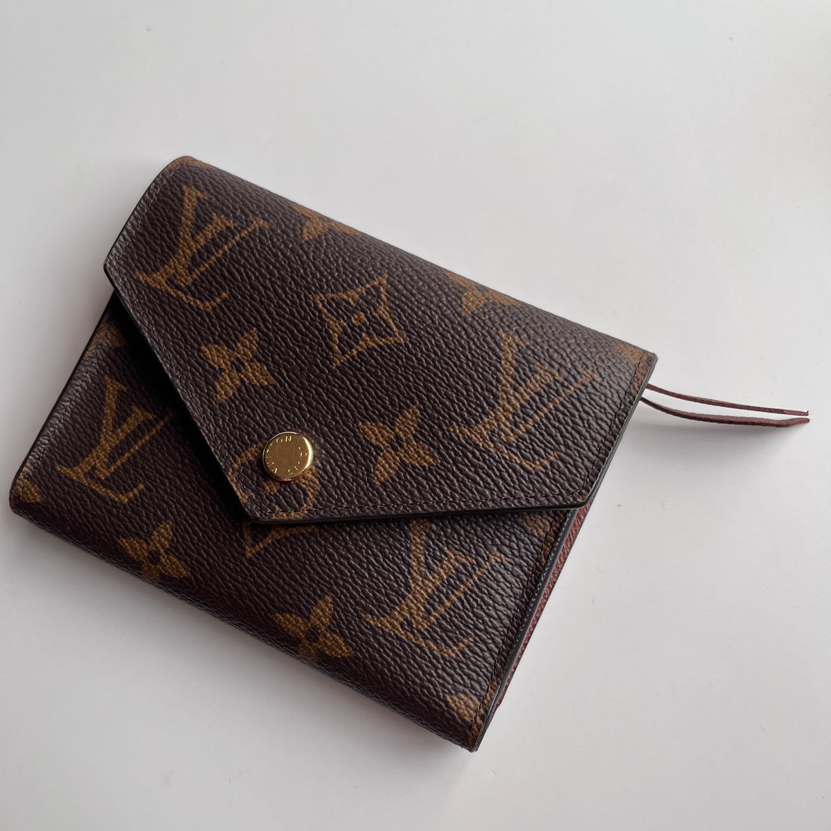 Louis Vuitton Victorine Monogram Coated Canvas Wallet RFID