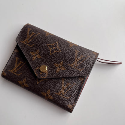 Louis Vuitton Victorine Monogram Coated Canvas Wallet RFID