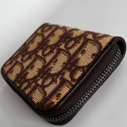 Dior Vintage Trotter Zipped Coin Purse