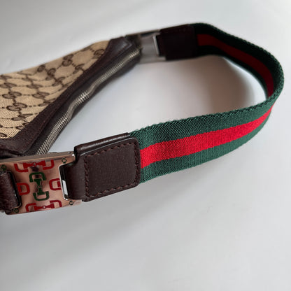 Gucci Vintage GG Canvas Pochette