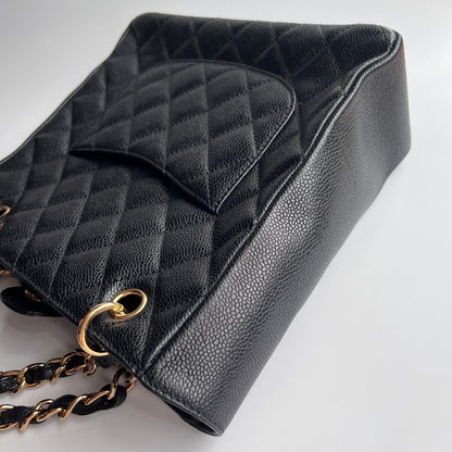 Chanel Vintage Black Caviar PST Tote Bag