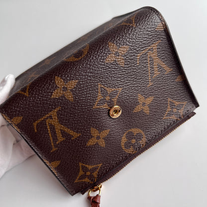 Louis Vuitton Victorine Monogram Coated Canvas Wallet RFID