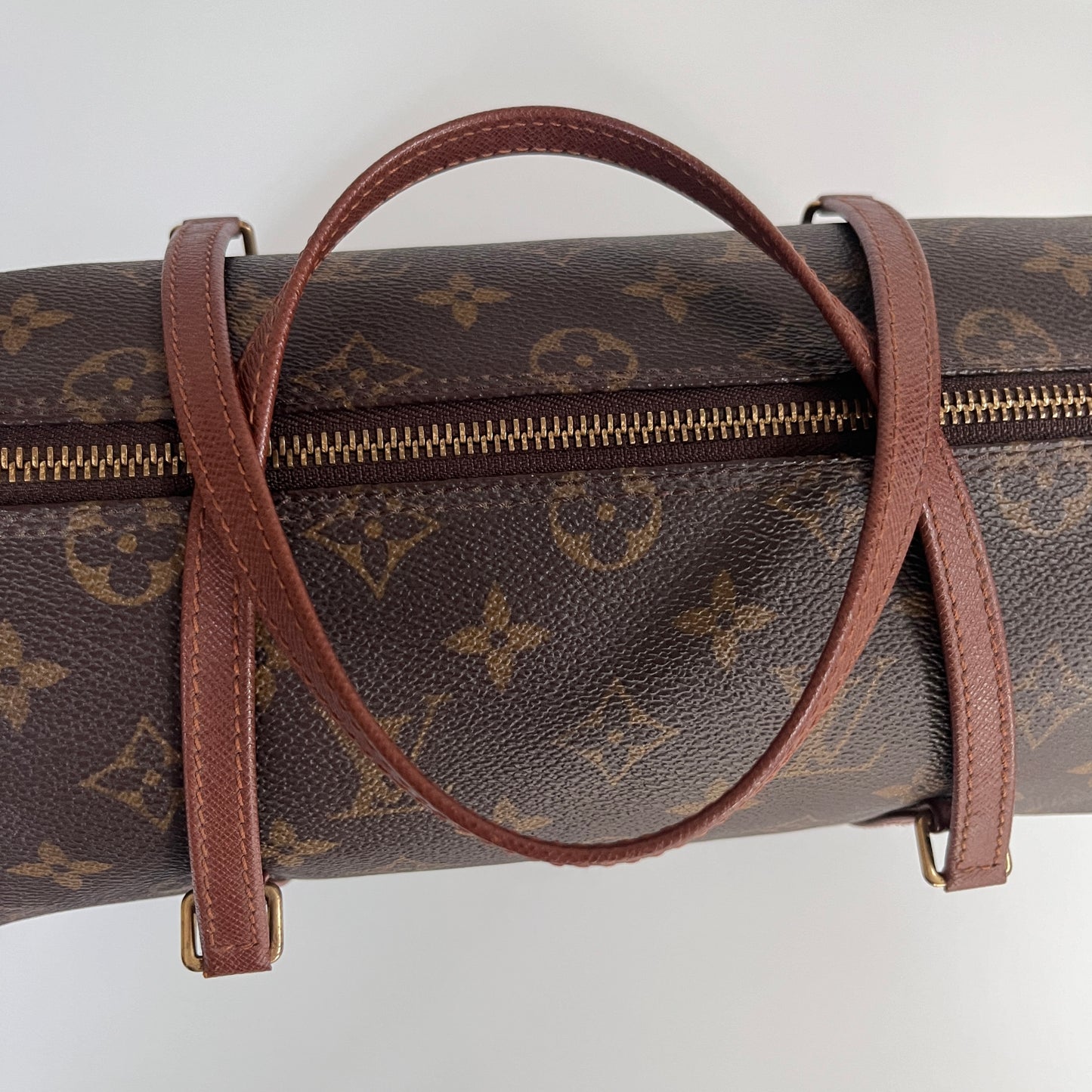 Louis Vuitton Monogram Papillon Top Handle Bag M51386