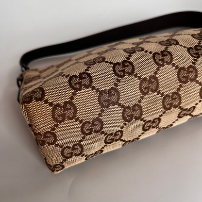 Gucci Vintage GG Canvas Small Pochette