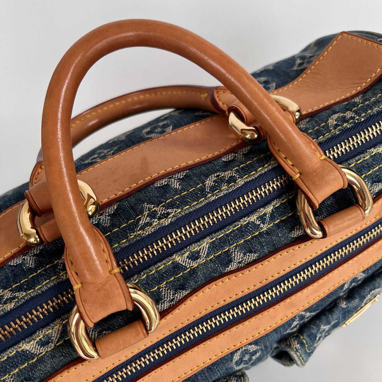 Louis Vuitton Denim Neo Speedy Top Handle Bag