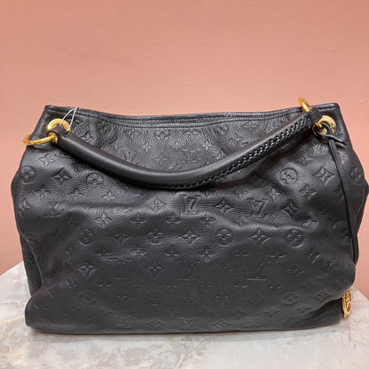 Louis Vuitton Artsy Black MM Bag
