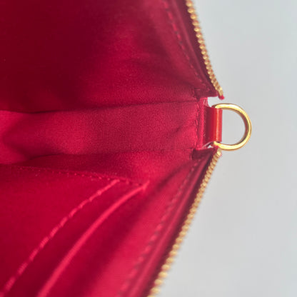 Louis Vuitton Red Vernis Pochette