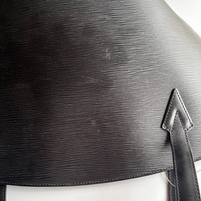 Louis Vuitton	Vintage Black Epi Saint Jacques GM Shoulder Bag