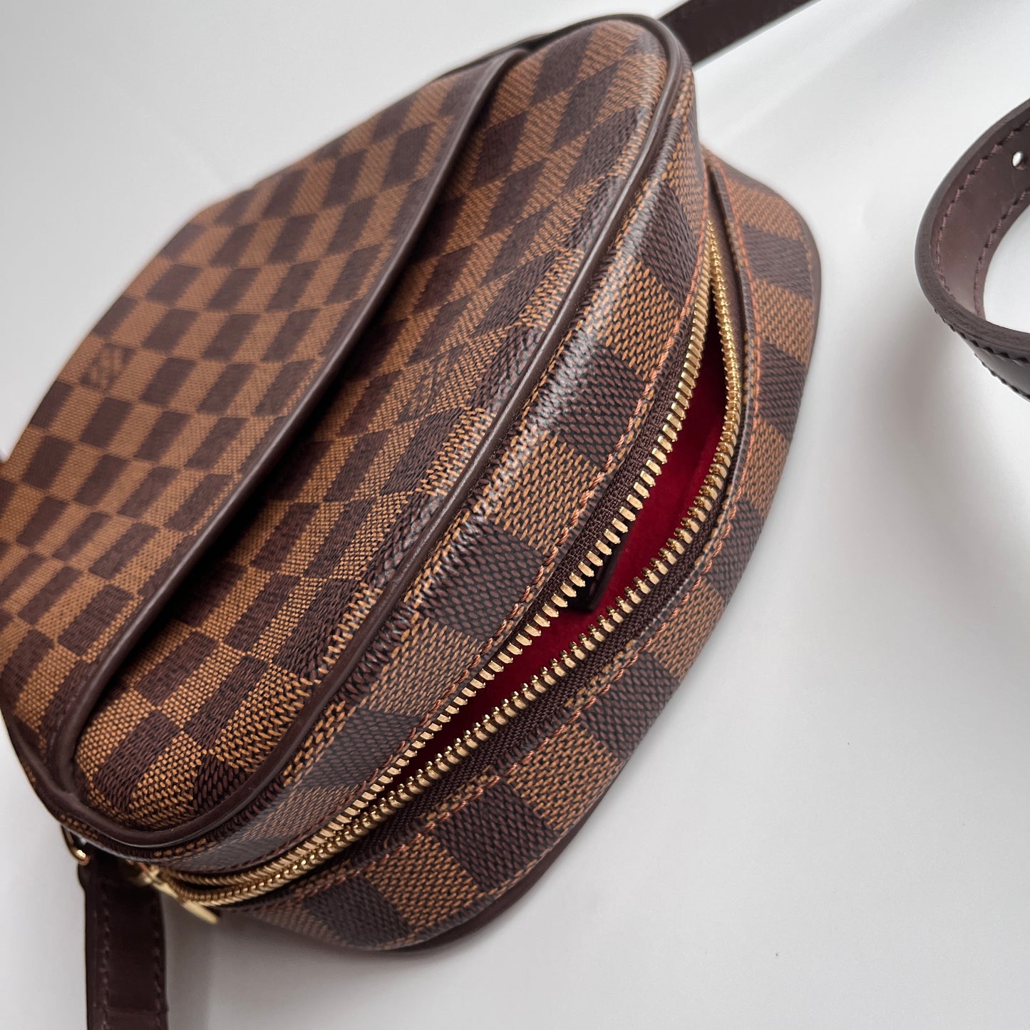 Louis Vuitton Ipanema PM Damier Ebene Crossbody Bag