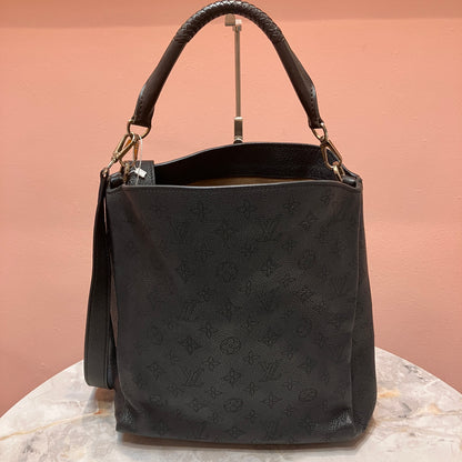 Louis Vuitton Mahina Babylone PM Black Tote 2Way Bag