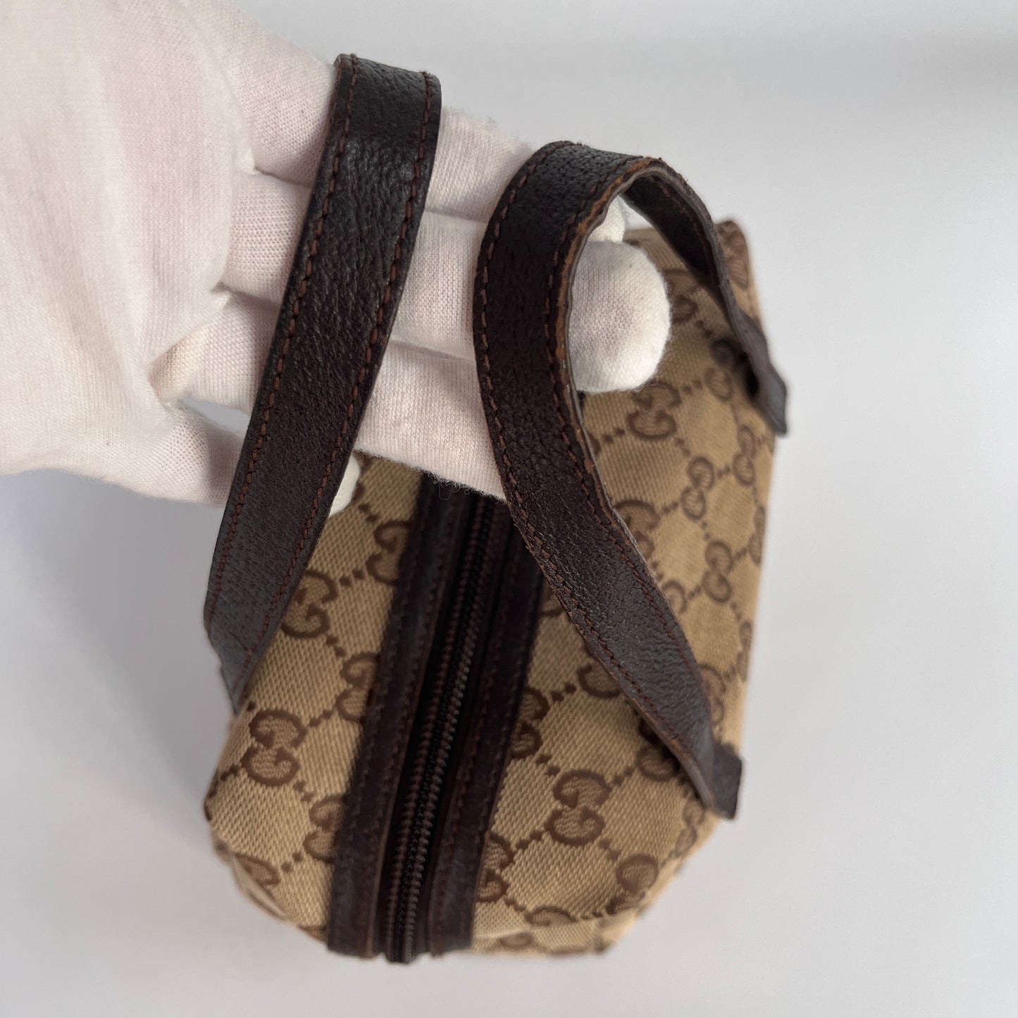 Gucci Vintage Tofu Top Handle Bag
