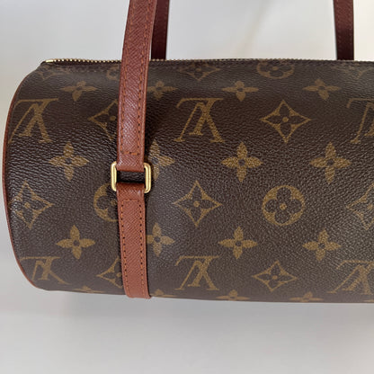 Louis Vuitton Monogram Papillon Top Handle Bag M51386