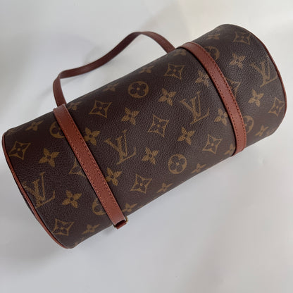 Louis Vuitton Monogram Papillon Top Handle Bag M51386