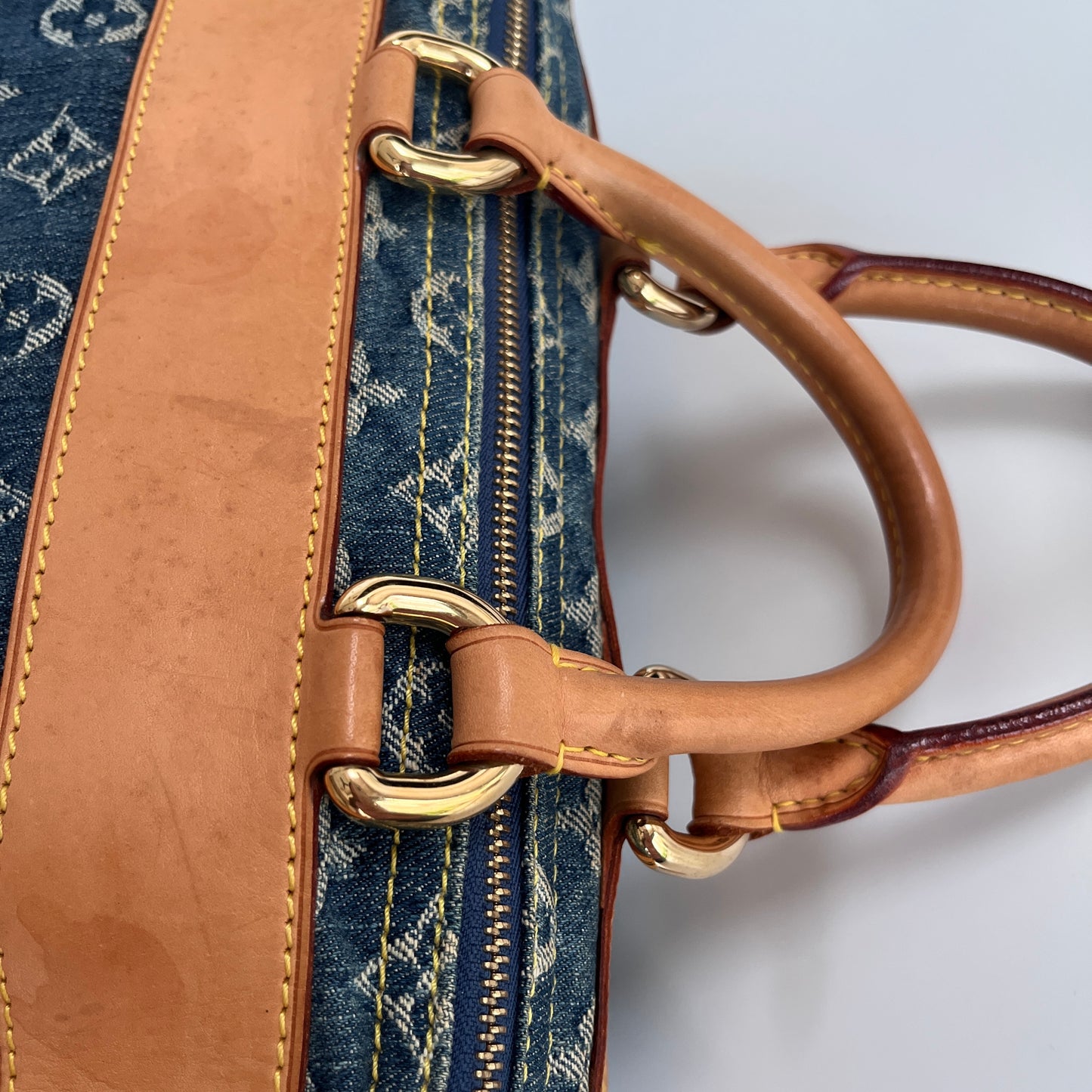 Louis Vuitton Denim Neo Speedy Top Handle Bag