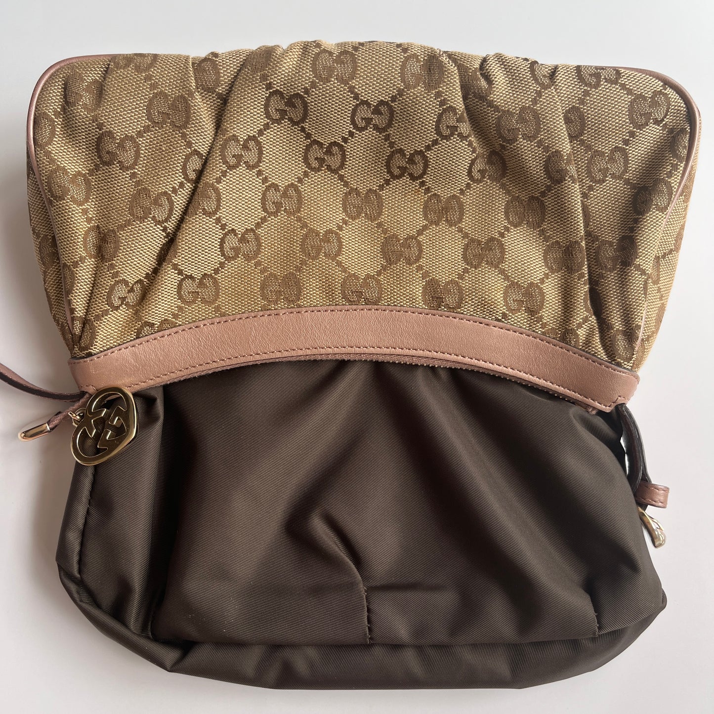 Gucci Lovely Charm GG Canvas Pochette